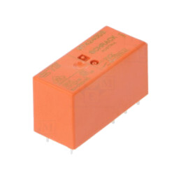 Releu: electromagnetic; DPDT; Ubobină: 9VDC; 8A; 8A/250VAC; RT2
