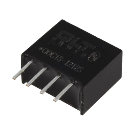 Convertor: DC/DC; 1W; Uintr: 10,8÷13,2VDC; Uieş: 12VDC; SIL4; 100kHz