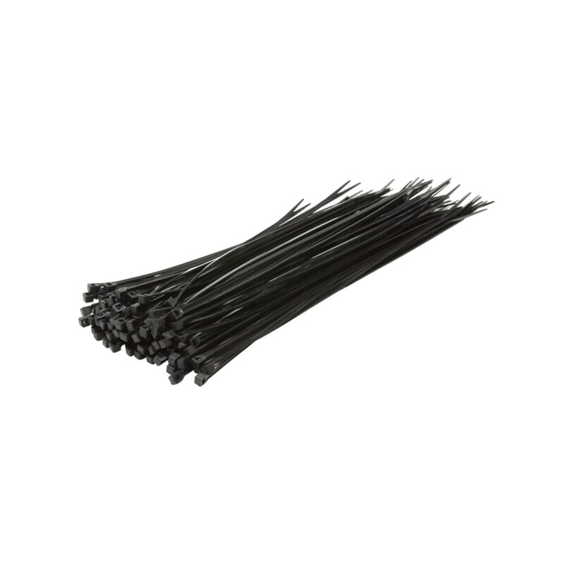 Colier de strângere; L: 300mm; W: 3,4mm; neagră; poliamidă; 100buc. Colier de strângere; L: 300mm; W: 3,4mm; neagră; poliamidă; 100buc.
