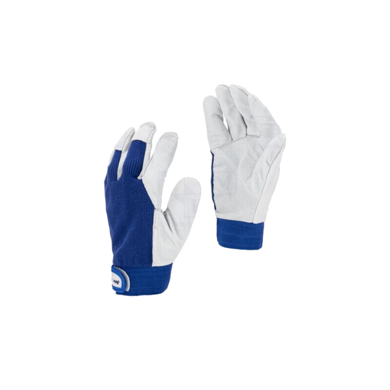 Protective gloves; Size: 11; navy blue-white; tag Protective gloves; Size: 11; navy blue-white; tag