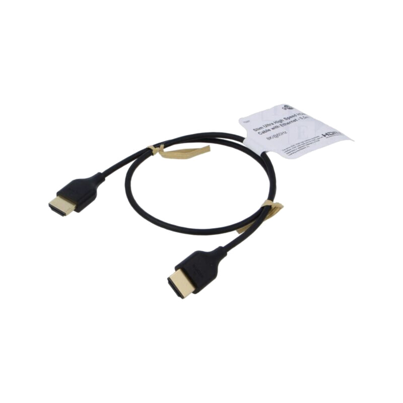 Cablu; HDMI mufă,din ambele părţi; HDCP 2.2,HDMI 2.0,slim; 0,5m Cablu; HDMI mufă,din ambele părţi; HDCP 2.2,HDMI 2.0,slim; 0,5m