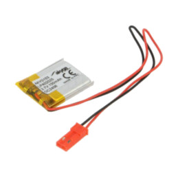 Acumul: Li-Po; 3,7V; 150mAh; cabluri,contector JST SYP-02T-1