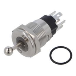 Comutator: basculant; Poz: 2; SPDT; ON-ON; 5A/250VAC; -40÷85°C; IP67
