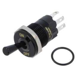 Comutator: basculant; Poz: 2; SPDT; ON-ON; 5A/250VAC; -40÷85°C; IP67