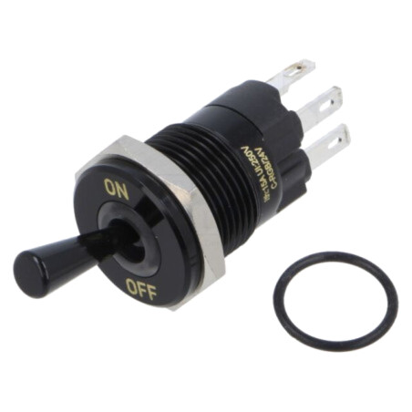 Comutator: basculant; Poz: 2; SPDT; ON-ON; 5A/250VAC; -40÷85°C; IP67