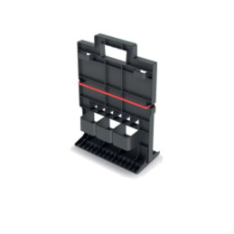 Cutie pentru atelier; neagră; MODULAR SOLUTION; 304x85x333mm