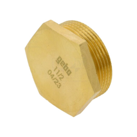 Term.îmbinare: dop; hexagonală; alamă CW617N; BR