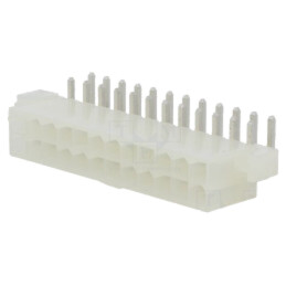 Conector: cablu-placă; soclu; tată; PIN: 24; Mini-Fit Jr; 13A; THT