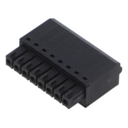 Conector: regletă de conexiuni deconectabilă; mufă; mamă; 9A
