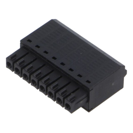 Conector: regletă de conexiuni deconectabilă; mufă; mamă; 9A
