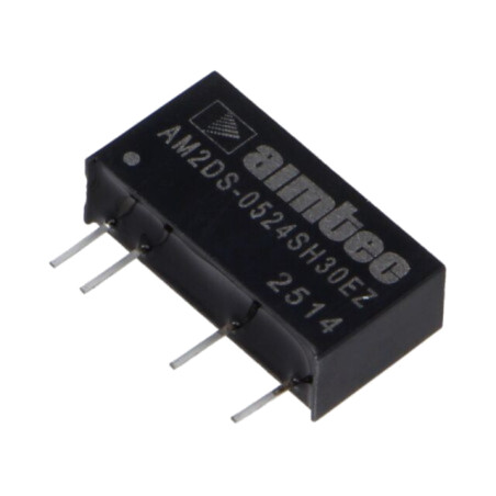 Convertor: DC/DC; 2W; Uintr: 4,5÷5,5VDC; Uieş: 24VDC; Iieş: 84mA