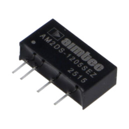 Convertor: DC/DC; 2W; Uintr: 10,8÷13,2VDC; Uieş: 5VDC; Iieş: 400mA