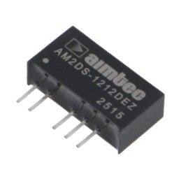 Convertor: DC/DC; 2W; Uintr: 10,8÷13,2VDC; Uieş: -12VDC; Iieş: -84mA