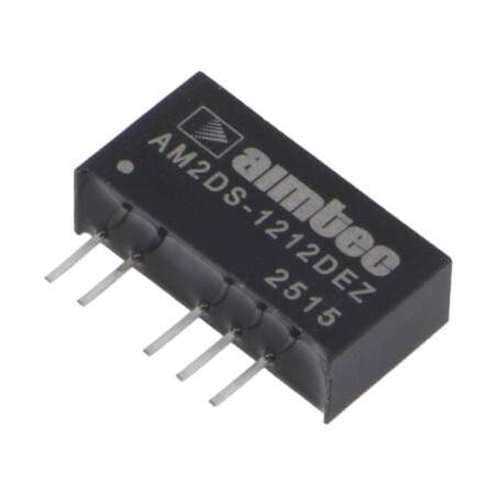 Convertor: DC/DC; 2W; Uintr: 10,8÷13,2VDC; Uieş: -12VDC; Iieş: -84mA