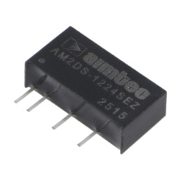 Convertor: DC/DC; 2W; Uintr: 10,8÷13,2VDC; Uieş: 24VDC; Iieş: 84mA