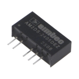 Convertor: DC/DC; 2W; Uintr: 21,6÷26,4VDC; Uieş: -5VDC; Uieş2: 5VDC
