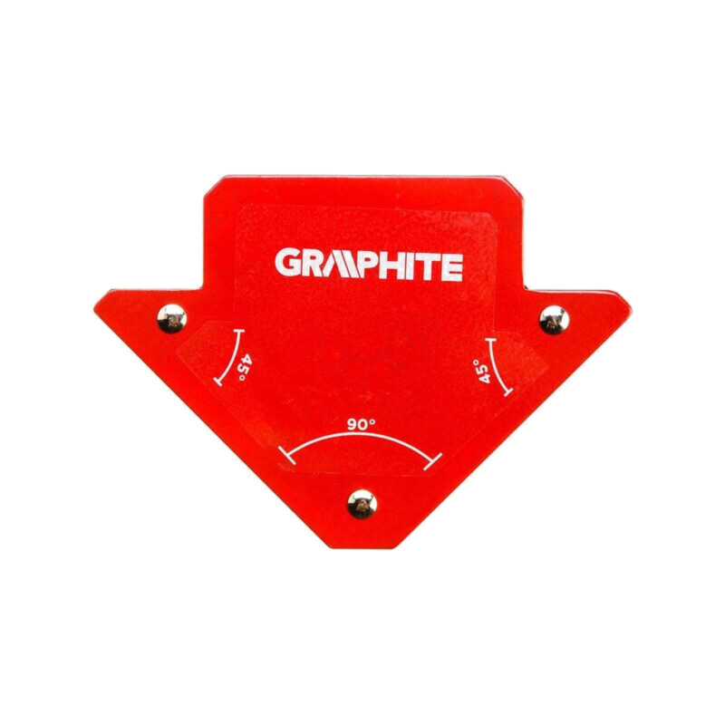 Echer; 82x120x13mm; Subtip: de sudură; magnetic; 11,4kg; săgeată Echer; 82x120x13mm; Subtip: de sudură; magnetic; 11,4kg; săgeată