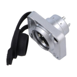 Conector: XLR; soclu; tată; Z Series; 16A; 50V; PIN: 3; IP65; lipire
