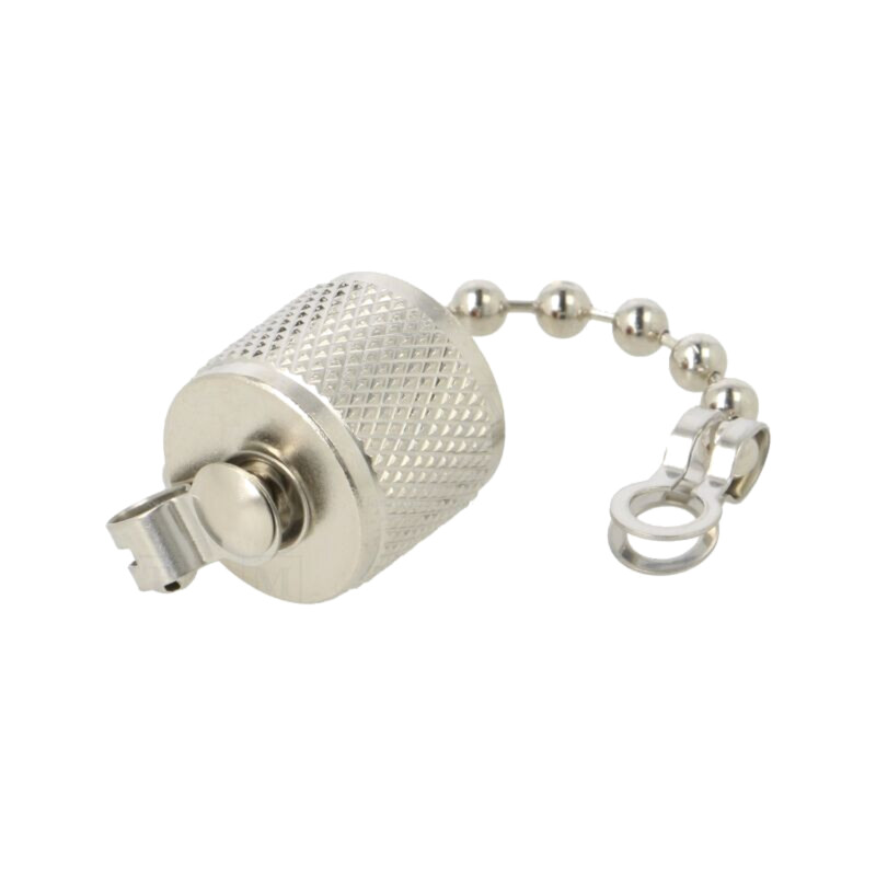 Capac protecţie; IP67; lănţişor; Utilizare: TNC soclu Capac protecţie; IP67; lănţişor; Utilizare: TNC soclu