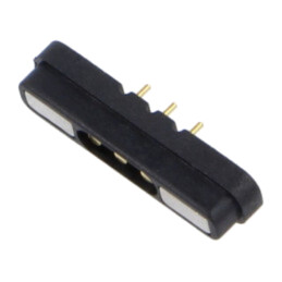 Connector MAGNETIC POGO CONNECTOR FEMALE 3 POSITION