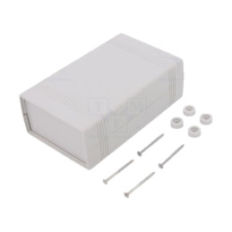 Carcasă: cu panou; X: 92mm; Y: 147mm; Z: 50mm; ABS; gri