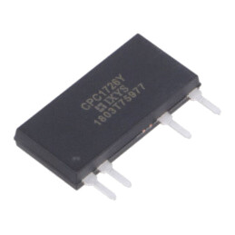 Releu: semiconductor; 1000mA; max.250VDC; THT; SIP4; OptoMOS; 0,75Ω