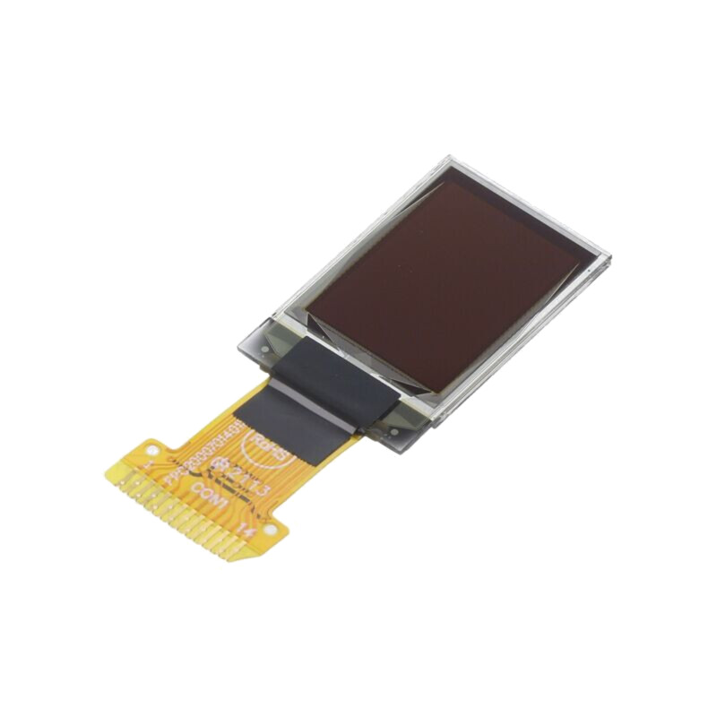 Afişaj: OLED; grafic; 0,71"; 48x64; Dim: 13,9x22x1,26mm; albă; 1x14 Afişaj: OLED; grafic; 0,71"; 48x64; Dim: 13,9x22x1,26mm; albă; 1x14