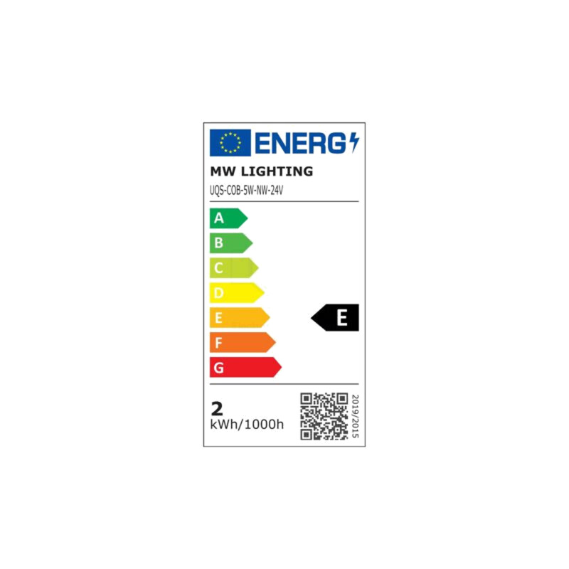 Bandă LED COB; alb natural; LED/m: 320; 8mm; IP20; 180°; 5W/m; 12VDC