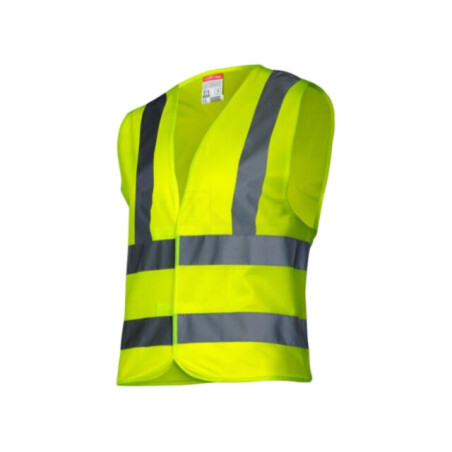 Vestă reflectorizantă; Dimensiune: L; galbenă; Fixare: arici