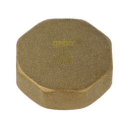 Term.îmbinare: capac de protecţie; hexagonală; alamă CW617N