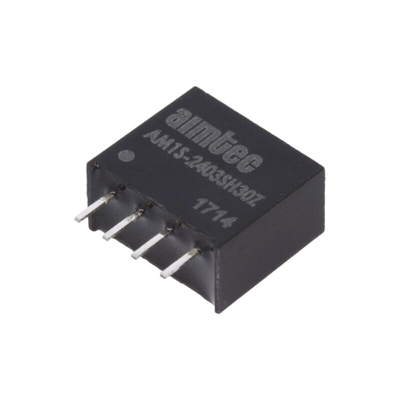 Convertor: DC/DC; 1W; Uintr: 21,6÷26,4VDC; Uieş: 3,3VDC; Iieş: 303mA Convertor: DC/DC; 1W; Uintr: 21,6÷26,4VDC; Uieş: 3,3VDC; Iieş: 303mA