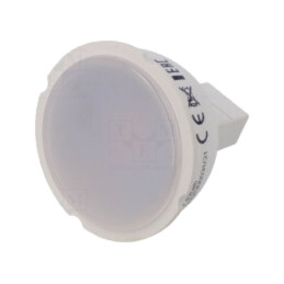 Lampă LED; alb cald; MR16; 12VDC; 540lm; 6W; 120°; 3000K