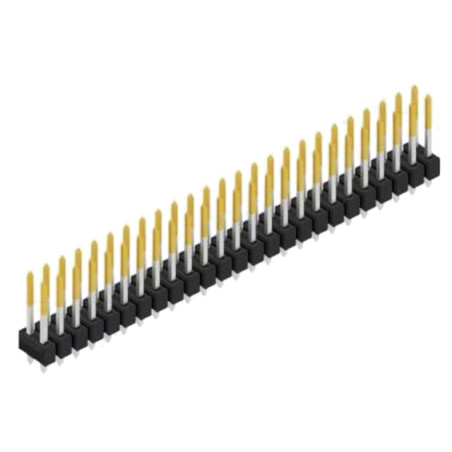 Conector: şiruri pini; şir pini; tată; PIN: 50; SL 21; 3A; 250V; 2x25