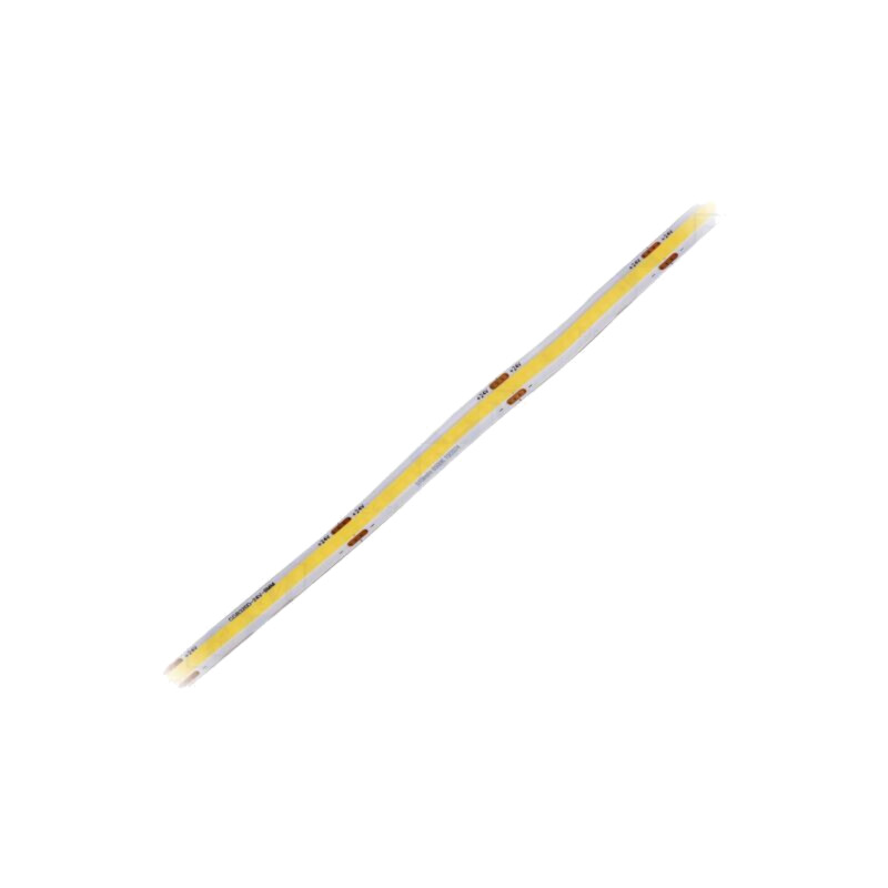 Bandă LED COB; albă; LED/m: 320; 8mm; IP20; 180°; 5W/m; CRImin: 90