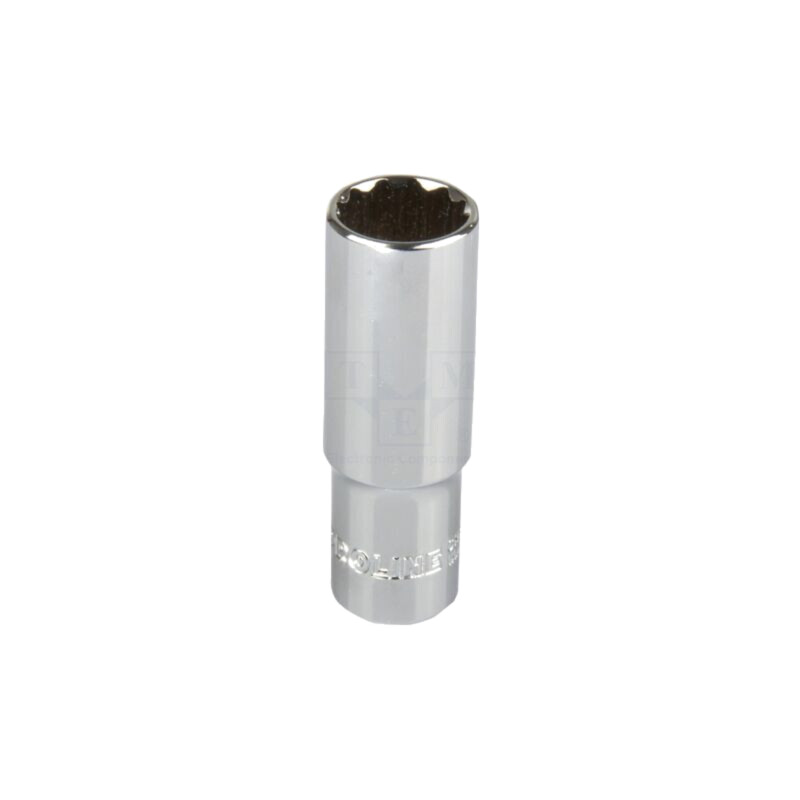 Cap; 12-puncte,tubulară; 13mm; 1/2"; Lung.manşon: 77mm; lungă