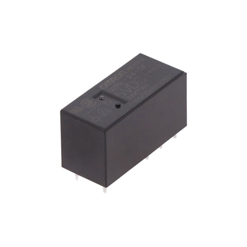 Releu: electromagnetic; DPDT; Ubobină: 5VDC; Icontacte max: 8A Releu: electromagnetic; DPDT; Ubobină: 5VDC; Icontacte max: 8A