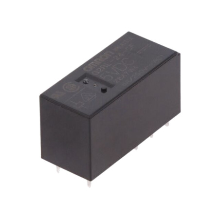 Releu: electromagnetic; DPDT; Ubobină: 5VDC; Icontacte max: 8A