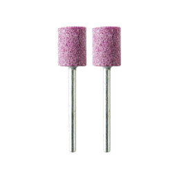 Piatră de şlefuit; Ø: 12mm; Ø: 3mm; 2buc; oxid de aluminiu