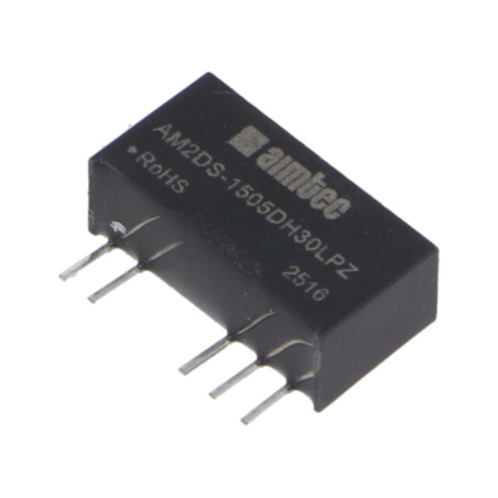Convertor: DC/DC; 2W; Uintr: 13,5÷16,5VDC; Uieş: 5VDC; Uieş2: -5VDC