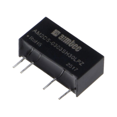 Convertor: DC/DC; 2W; Uintr: 2,97÷3,63VDC; Uieş: 3,3VDC; Iieş: 400mA