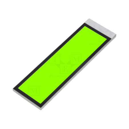 Iluminare de fundal; LED; Dim: 75x22,86x2,5mm; galben-verde