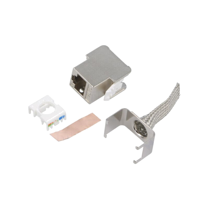 Conector: RJ45; soclu; Cat: 6,6a,7,7a; ecranat,Keystone,PoE,PoE+ Conector: RJ45; soclu; Cat: 6,6a,7,7a; ecranat,Keystone,PoE,PoE+