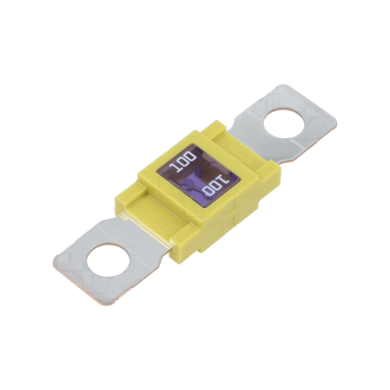 Siguranţă: siguranţă; 100A; 32VDC; auto; 68mm; şurub M8; 68x18,3mm Siguranţă: siguranţă; 100A; 32VDC; auto; 68mm; şurub M8; 68x18,3mm