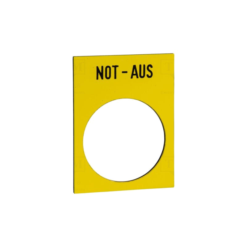 Etichetă; Marcare clapetă: NOT-AUS; casetă de comandă; 30x40mm Etichetă; Marcare clapetă: NOT-AUS; casetă de comandă; 30x40mm