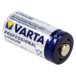 Baterie: litiu; CR123A,CR17345; 3V; 1600mAh; nereîncărcabilă