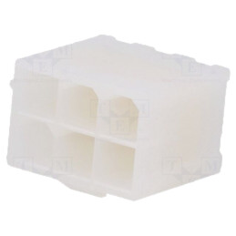 Conector: cablu-placă; soclu; tată; PIN: 6; Mini-Fit Jr; drept; 9A