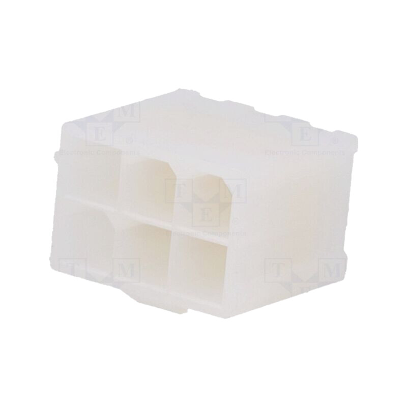 Conector: cablu-placă; soclu; tată; PIN: 6; Mini-Fit Jr; drept; 9A Conector: cablu-placă; soclu; tată; PIN: 6; Mini-Fit Jr; drept; 9A