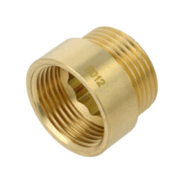 Term.îmbinare: prelungitor; tată-mamă,rotundă; 15mm; Filet: G 1"