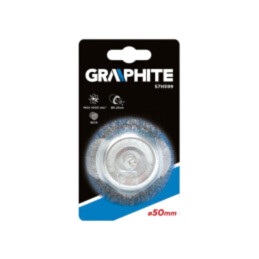 Perie frontală; 50mm; Ø: 6,25mm; oţel,Oţel rezistent la acizi