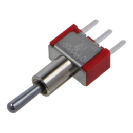 Comutator: basculant; Poz: 3; SP3T; ON-OFF-ON; 2A/250VAC; 5A/28VDC